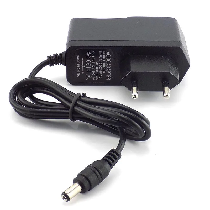 12V 1A 1000mA 100-240V AC to DC Power Adapter Supply Charger Charging adapter for CCTV Camera LED Strip Light US/EU/AU Plug D6