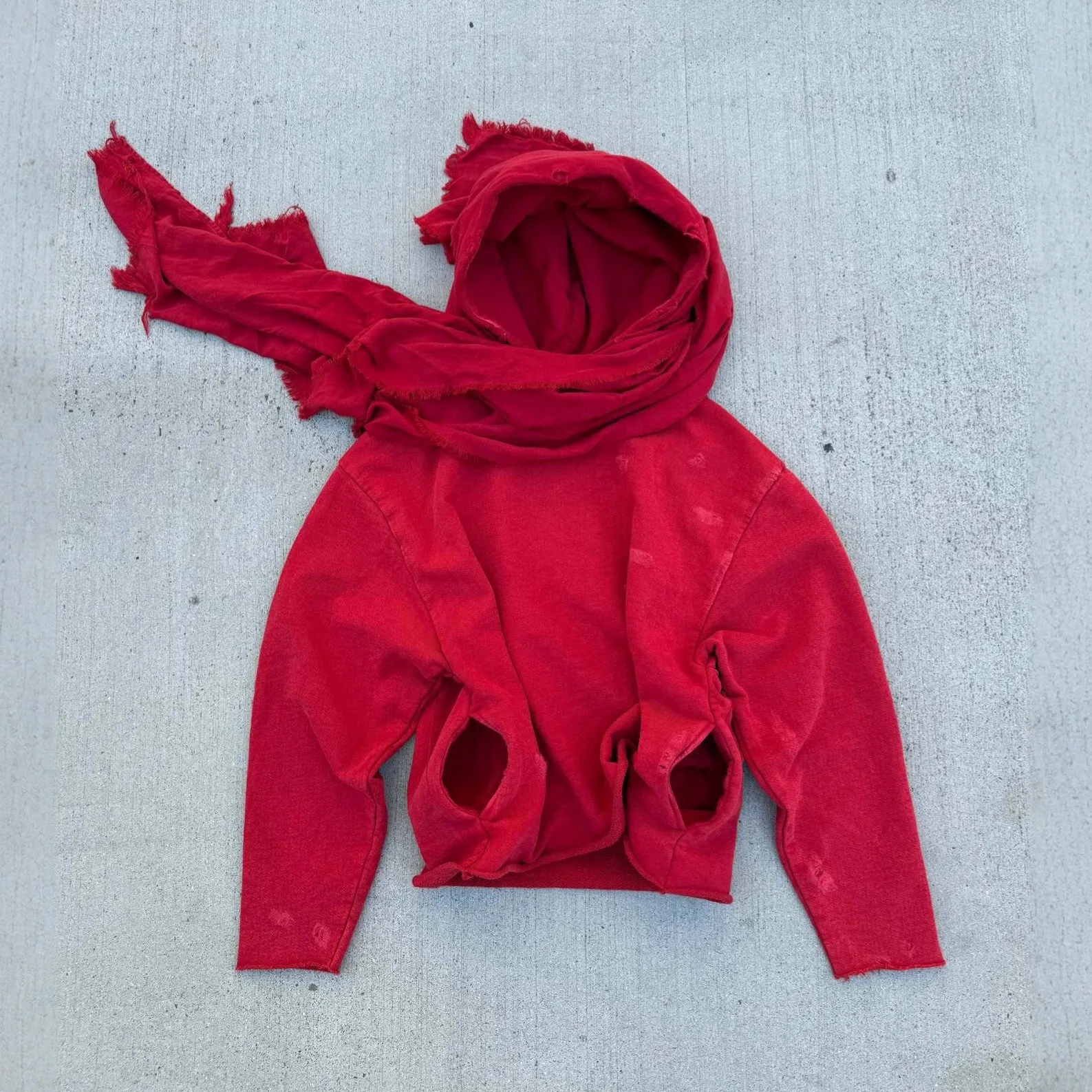 Immagine 3: Felpa con Cappuccio Patchwork, Vestibilità Ampia, Stile Streetwear, con Cappuccio a Blocchi di Colore Incluso, Lunghezza Media, Maniche Lunghe, Felpa con Cappuccio e Foulard per Donne