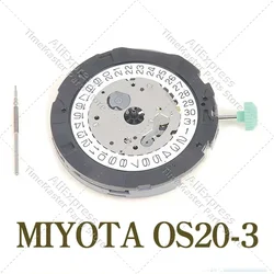 Miyota OS20 movement 3-6-9 seconds OS20 quartz movement with regulating lever Japan original watch movement parts