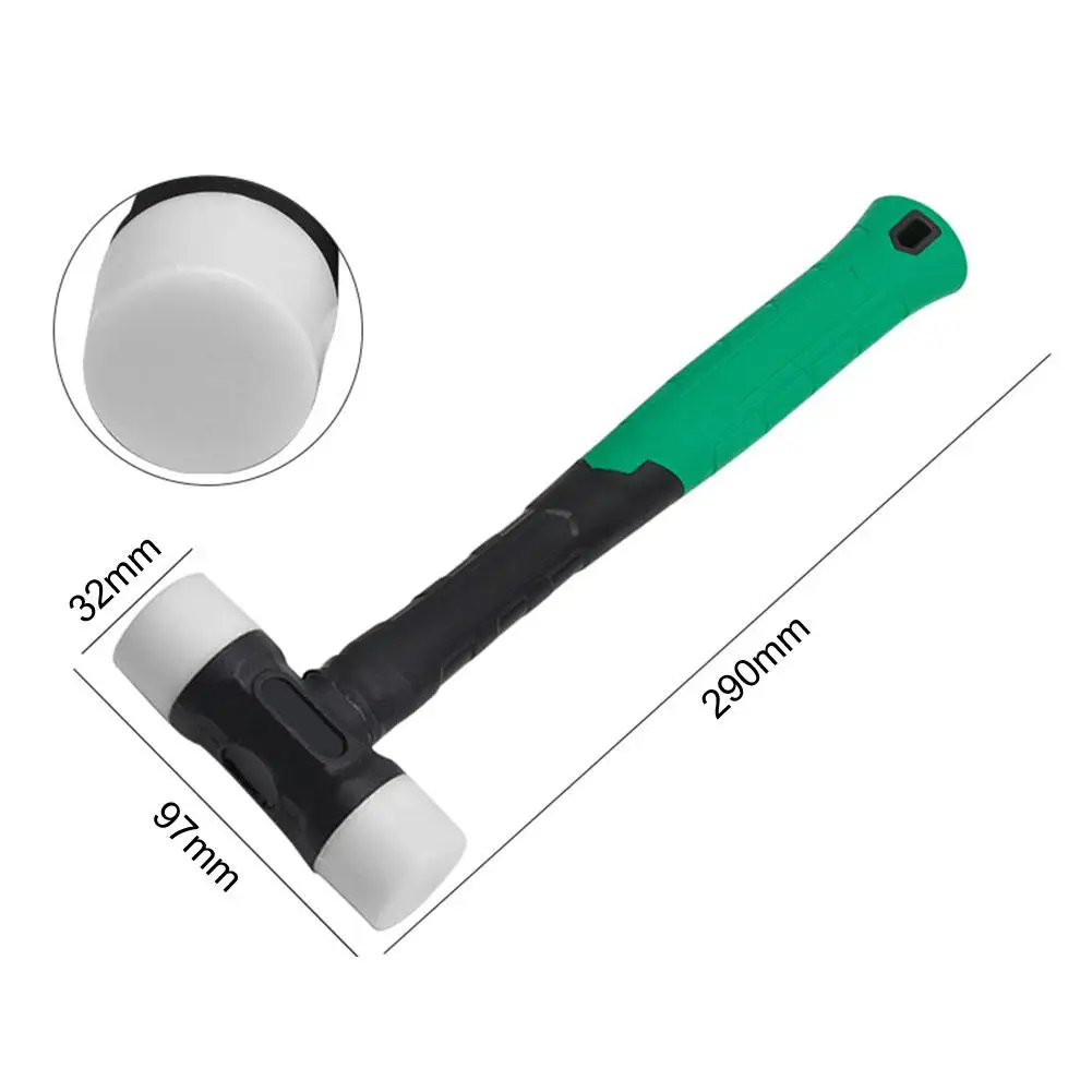 

Rubber Hammer for Floor Leveling and Tiling Non Elastic Installation Tool for Home Decoration and Building Tasks
