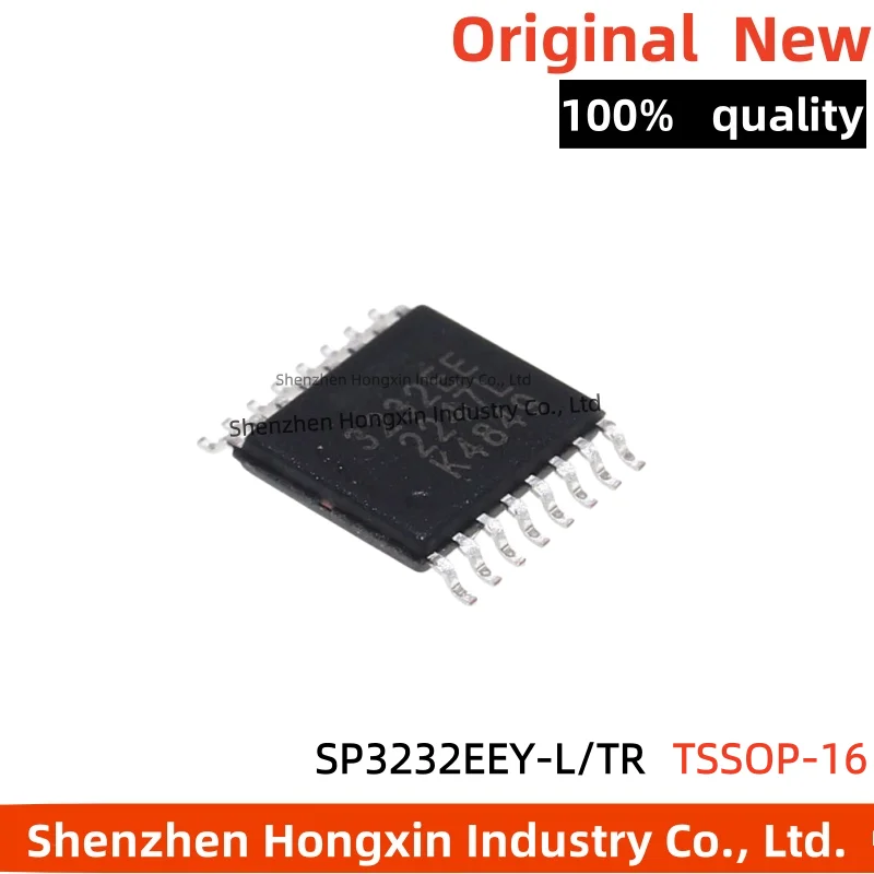 

10 pieces of SP3232EEY-L/TR TSSOP-16 RS-232 transceiver chip 3V to 5.5V