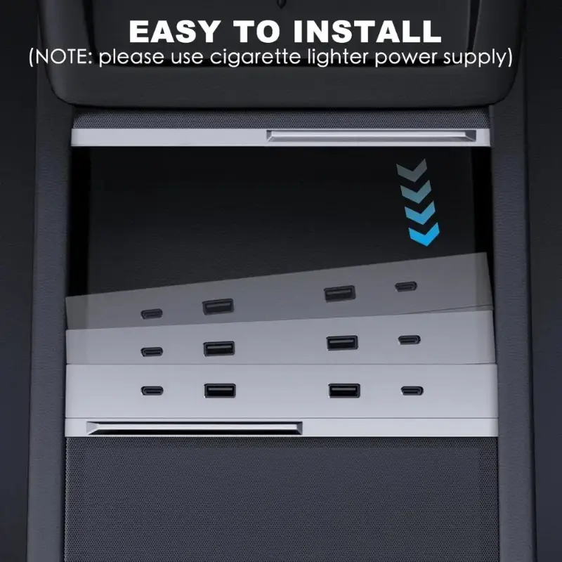 USB C hub with devices connected