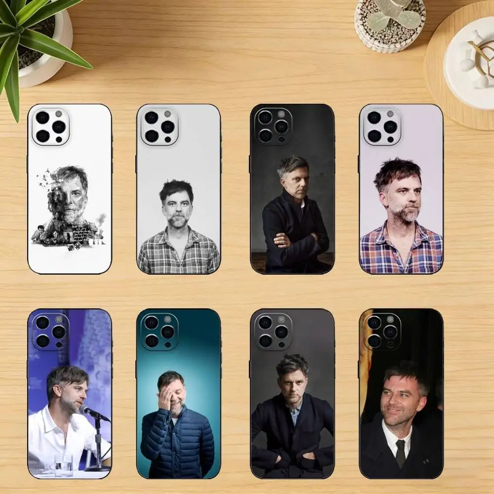 

Director Paul Thomas A-Anderson Phone Case Silicone black Soft For IPhone 17,16,15,14,13,12,11,SE,Plus Pro Max