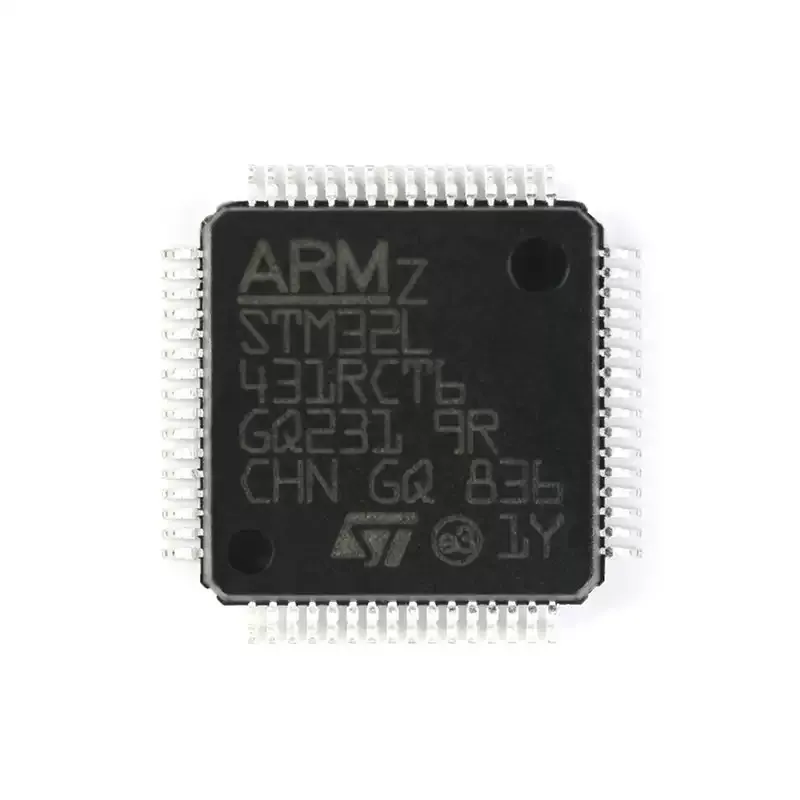 2 قطعة الأصلي حقيقية STM32L431RCT6 LQFP-64 ARM Cortex-M4 32 بت متحكم MCU