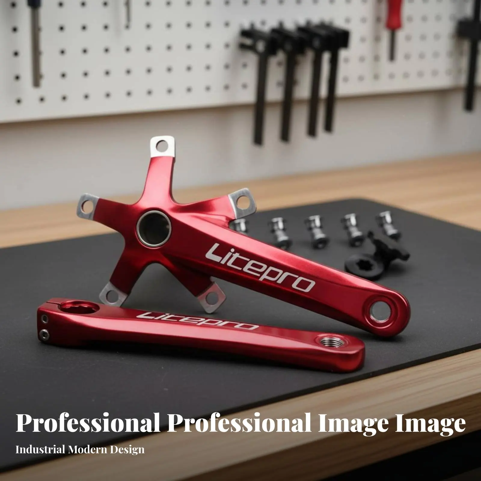 

Легкий складной велосипедный шатун с полым интегрированным дизайном, компонент для модификации каретки двухколесного велосипеда