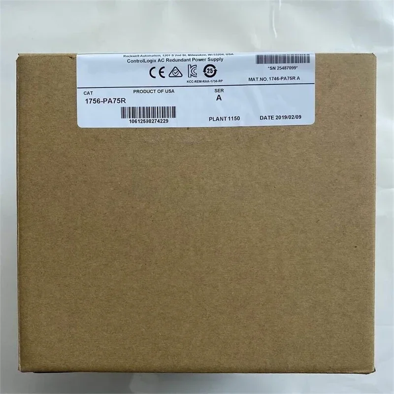 Original New In Stock PLC Module 1756-PAR2 1756-PA75R 1756-PSCA2 One Year Warranty