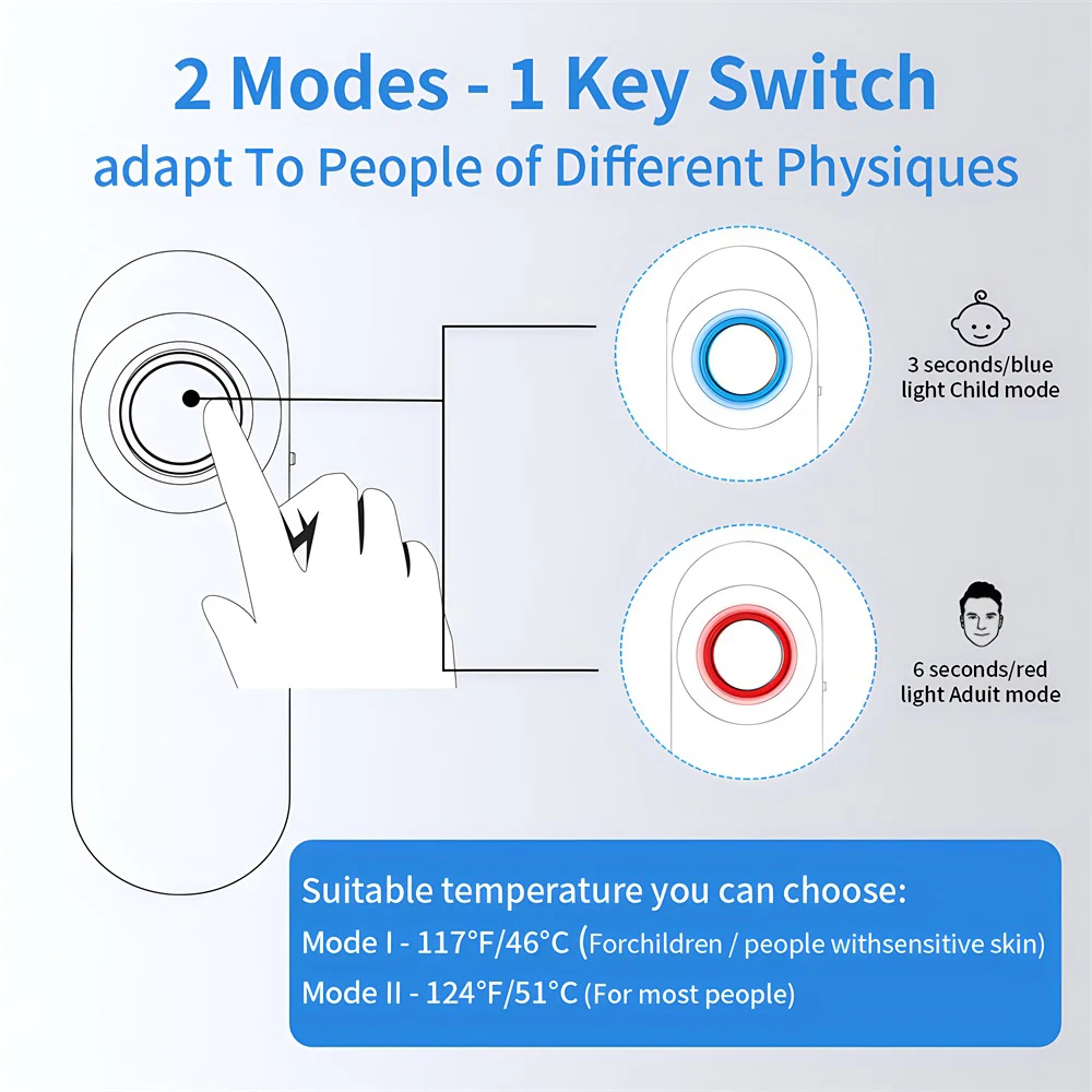 Portable Sting Relief Pen Remover Heat Pulse Technology Effective Anti Bite Itches Pen Bites Stings Remover Safety