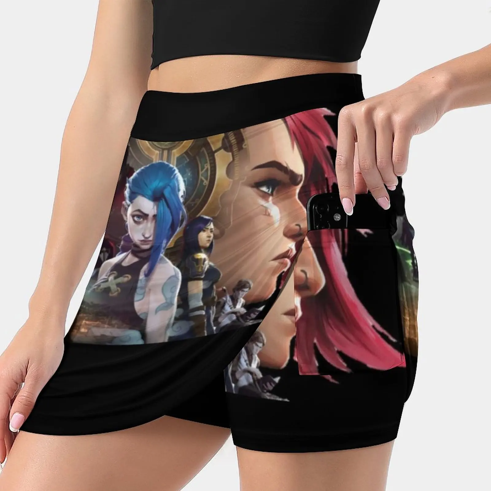 

Vi Arcane Korean Fashion Skirt Summer Skirts For Women Light Proof Trouser Skirt Arcane League Arcane League Arcane League