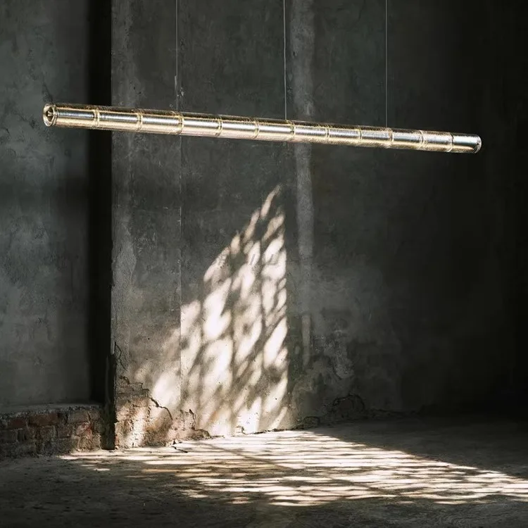 

Italian Luce Orizzontale restaurant chandelier Modern simple long bar island lamp