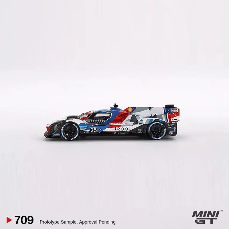 MINIGT 1:64 Model Car Hybrid V8 #25 Team RLL 2023 IMSA Sebring 12 Hrs 2nd Place Sport Vehicle  #709