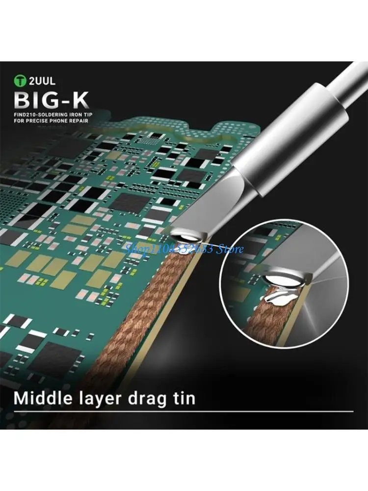 

Y6GD Reliable Temperature Stability Fast Heating Soldering Tip for Electronics Repair