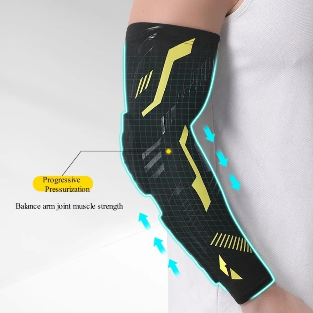 Crashproof Separate Elbow Pads Honeycomb Long Arm Sleeve Protector Dual Anti-Collision Protective Forearm Cover Riding