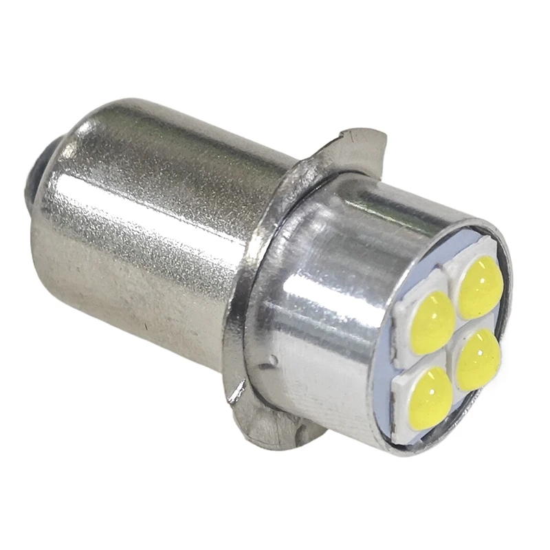 Bombilla LED de alto brillo P13.5s, 10-60V, 4W, luz blanca en miniatura, reemplazo para linterna, Lámpara de trabajo para bicicleta