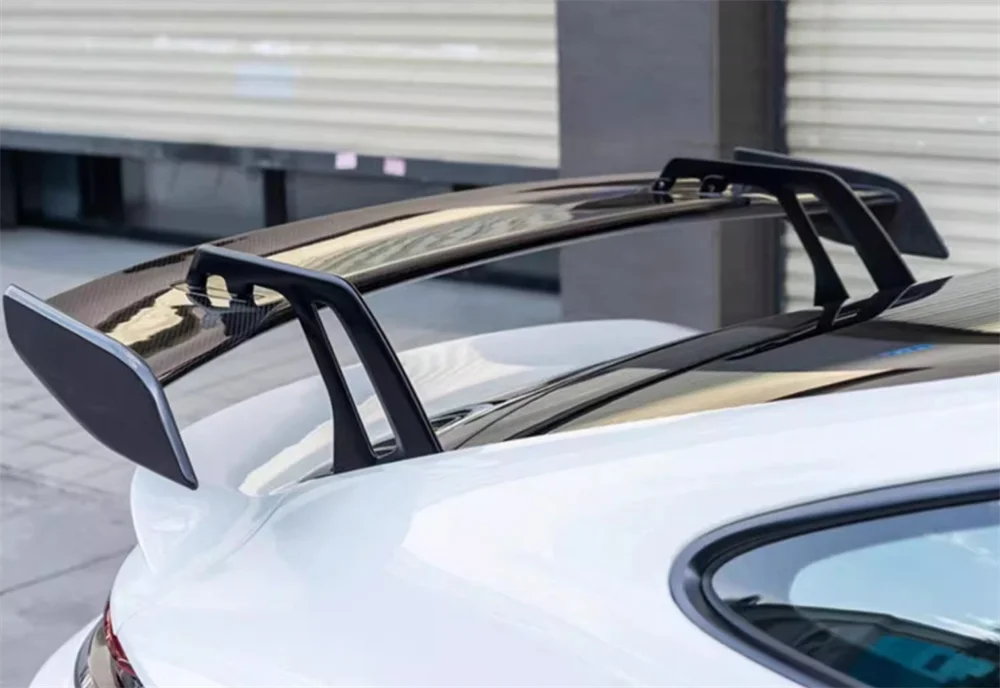 تستخدم ل. 911 992 تعديل الراتنج التمهيدي الخلفي سبويلر 992 GT3 نمط طقم الجسم الخلفي الجذع الجناح الخلفي الجذع المفسد