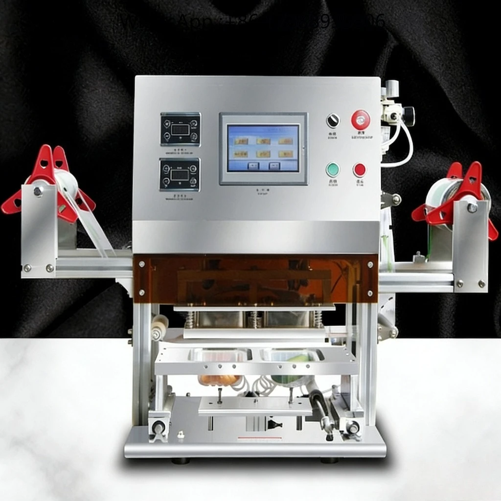 Automatic  Packaging Machine Tray Sealing Modified Atmosphere Sealing Machine for Pre-made Cooked Fresh Food Production