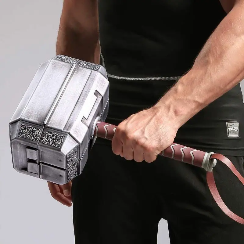 

Quake Iron Man Transfiguration Suitcase Black Technology Tabletop Ornament