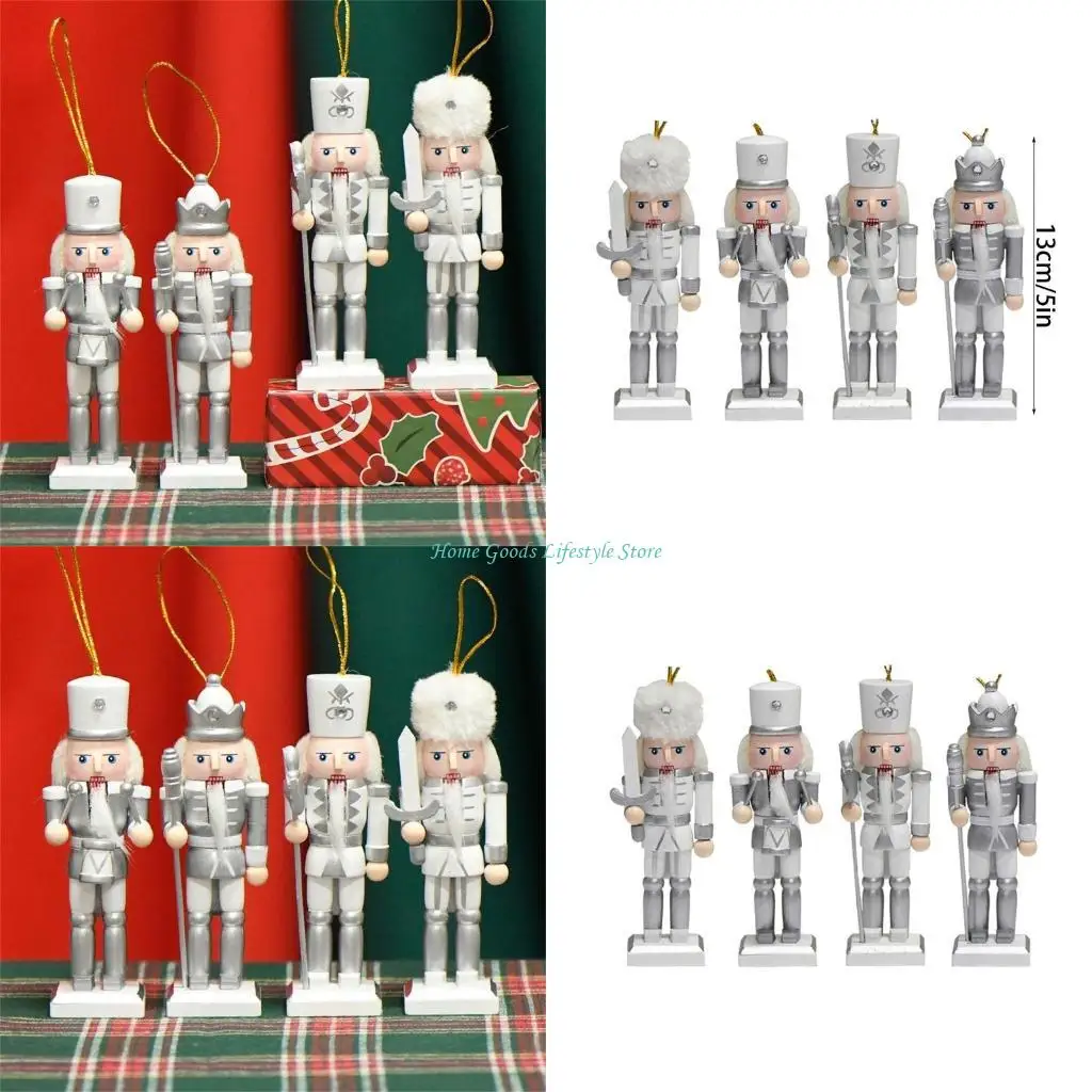 E74E 4Pcs Christmas… - image