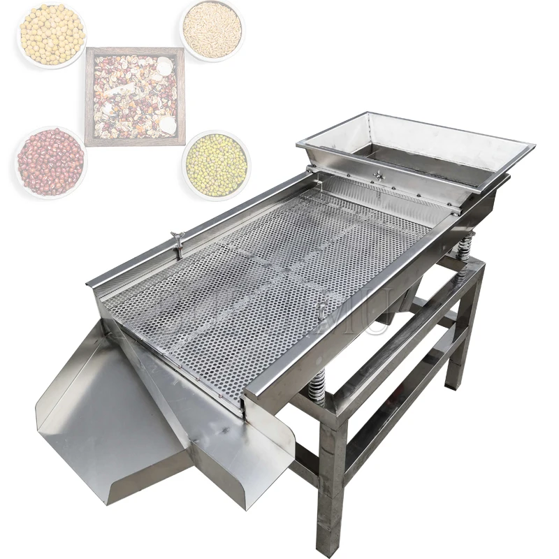 Food Sieve Machine Vibrating Electric Screen Large Granular Material Screening Machine with Good Quality