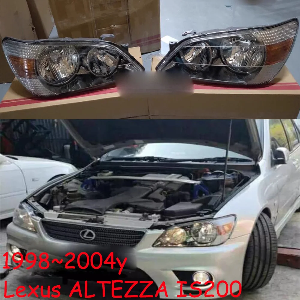 1pcs car accessories bupmer head light for Lexus IS200 headlight daytime light 1998~2004y ALTEZZA fog for Lexus RS200 taillight