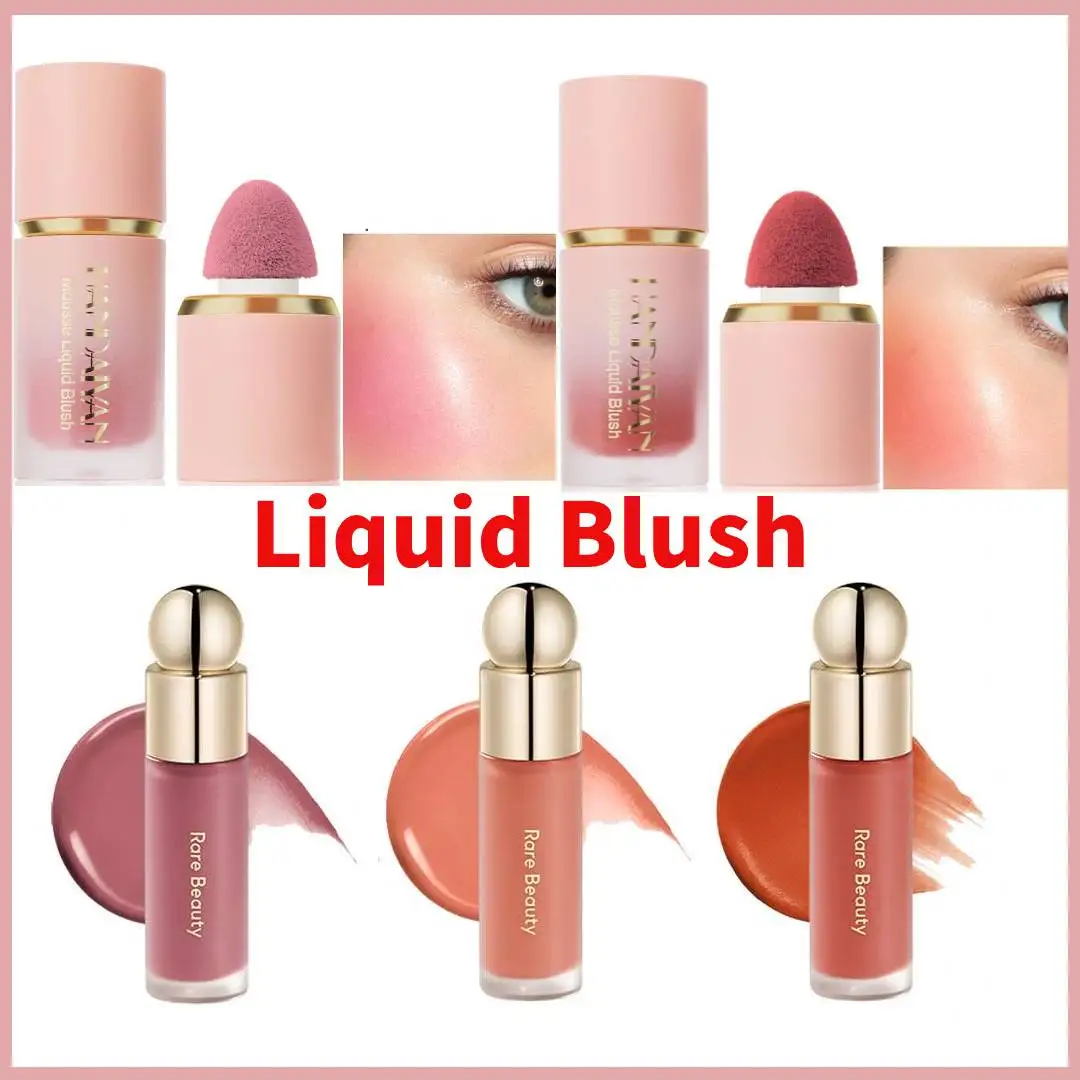 Fard liquido Ombretto Trucco liscio Occhi liquidi Viso Fard rosa Tinta Contorno viso Illumina il trucco per le donne