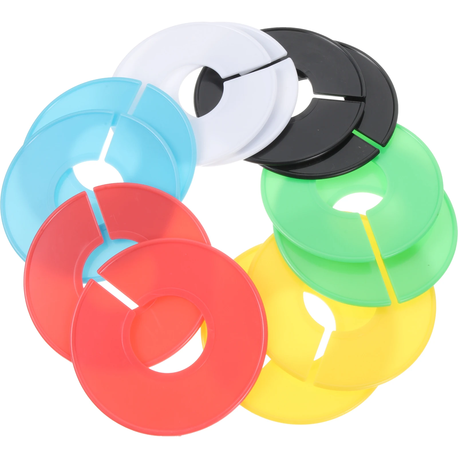 

Clothes Size Color Sorting Rings Closet ganizers Clothes Sorting Ring Bright Color Dividing Ring Home
