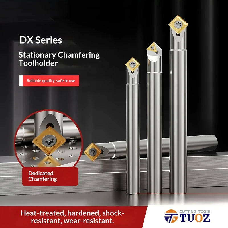 

Фреза для центровки и снятия фаски DX30 DX45 для обрабатывающих центров, для обработки V-образных пазов, со сменными пластинами, с фиксированным центром