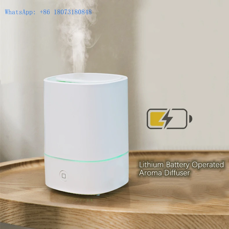 Hot Selling Mini USB Rechargeable Aromas Diffuser New Lithium Powered 120ml Capacity for Household Use