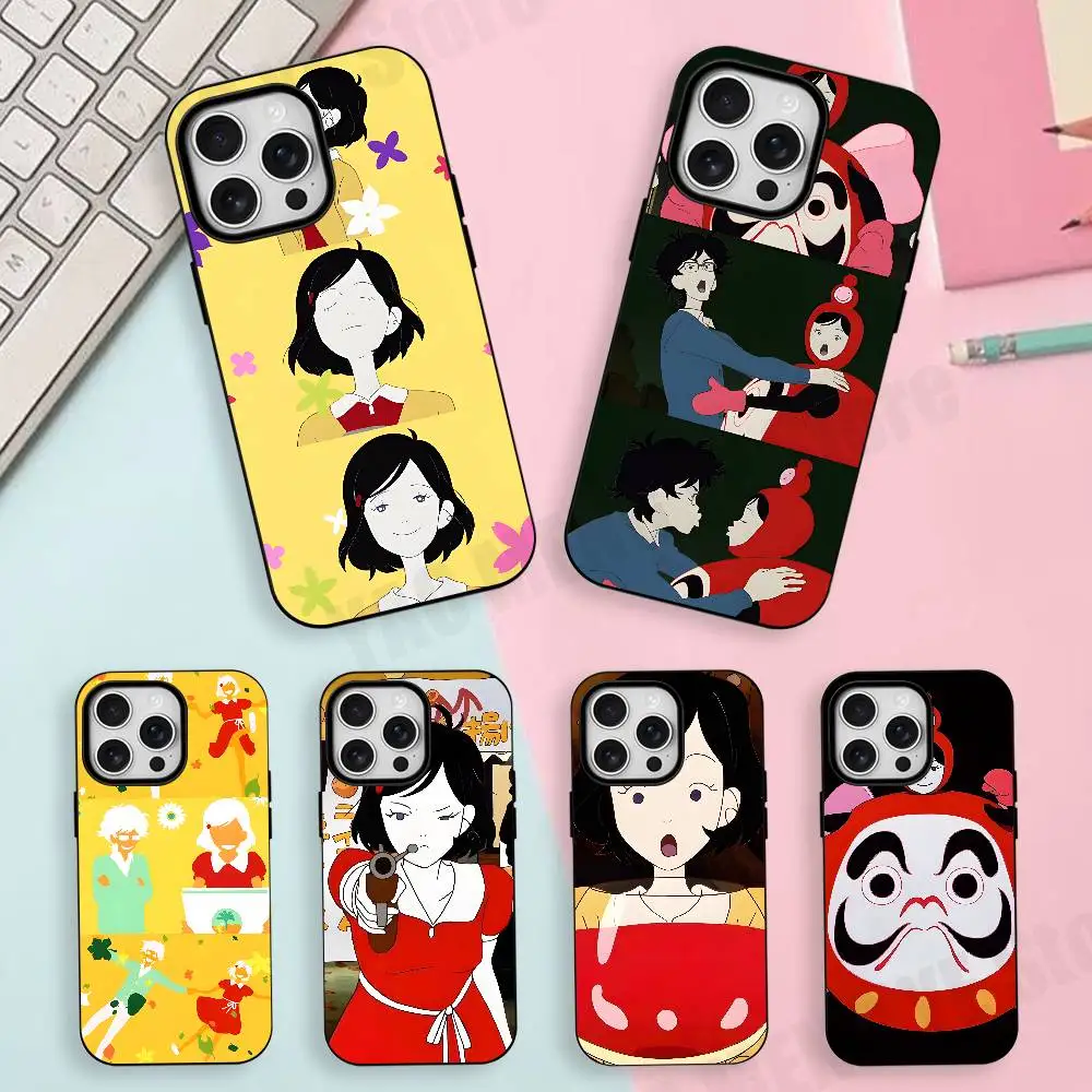 

Walk on Girl Matte Silicone Soft Case For iPhone 17,17E,16,16E,15,14,13,12,11 Pro Max For Magnetic Shell Frosted Cover