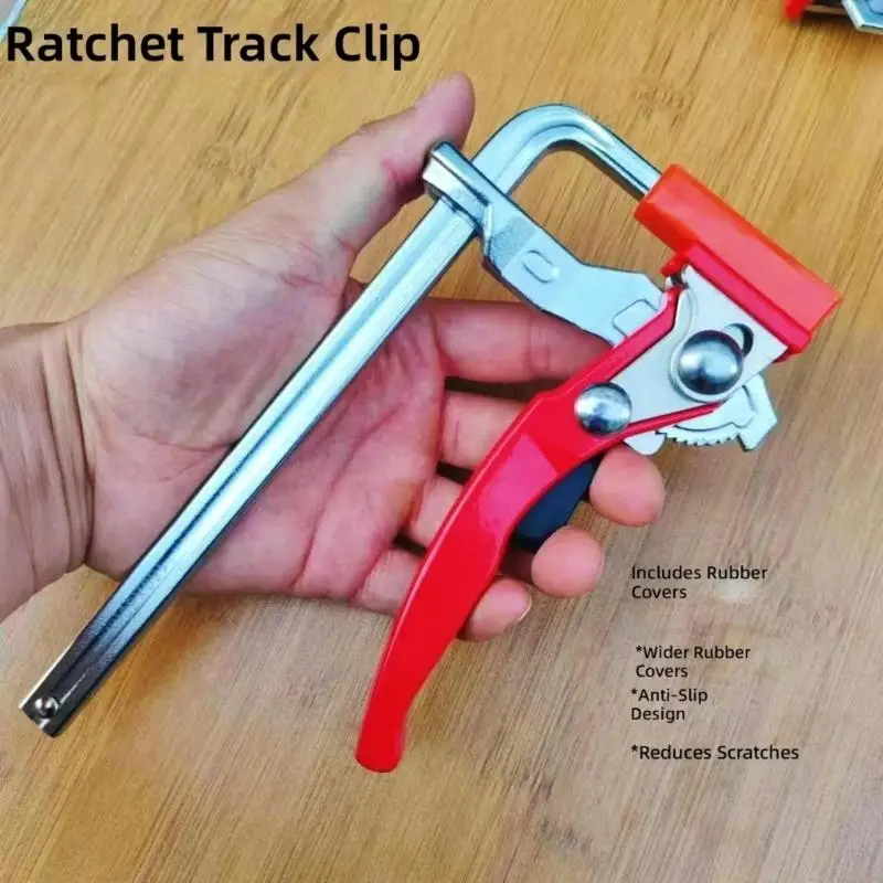 

A2BE Ratcheting Table Clamp for Efficient Woodworking and Furniture Construction