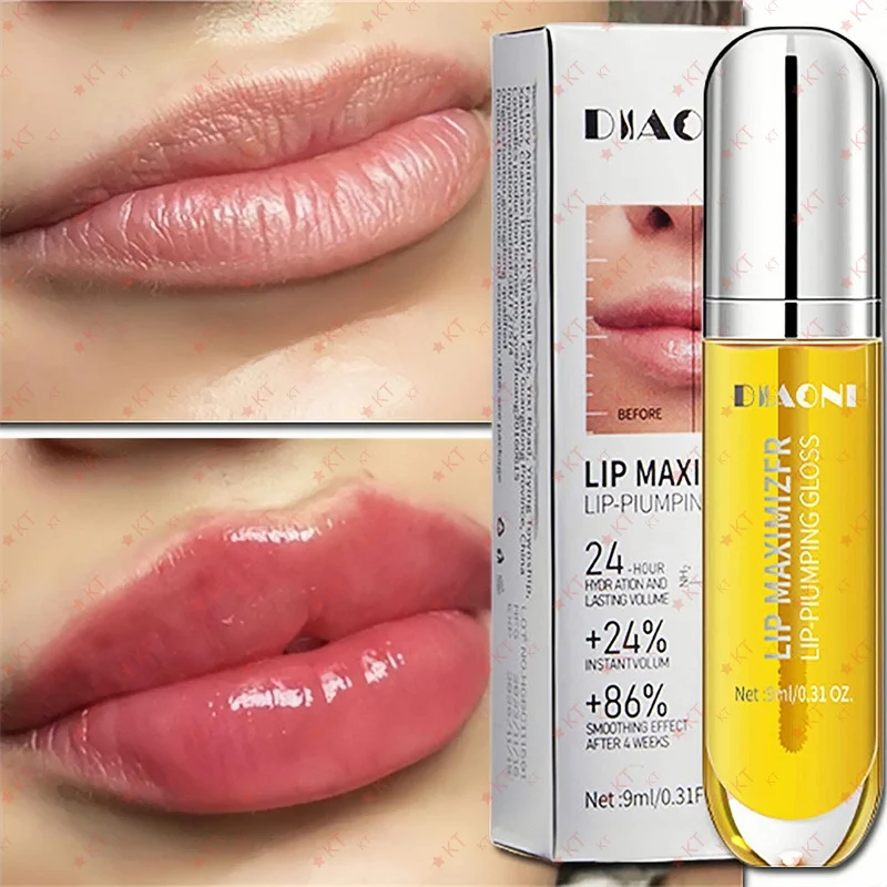 

Fast Volumising Lip Plumper Serum Sexy Lip Oil Gloss Increase Lip Elasticity Reduce Fine Lines Brighten Moisturizing Lip Care