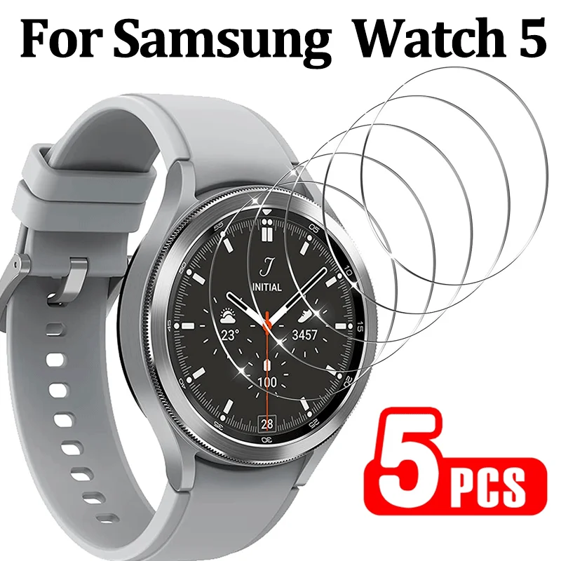 

Закаленное стекло для смарт-часов Samsung Galaxy Watch 5 40 мм 44 мм, твердость 9H, Защита экрана для Galaxy Watch 5, аксессуары