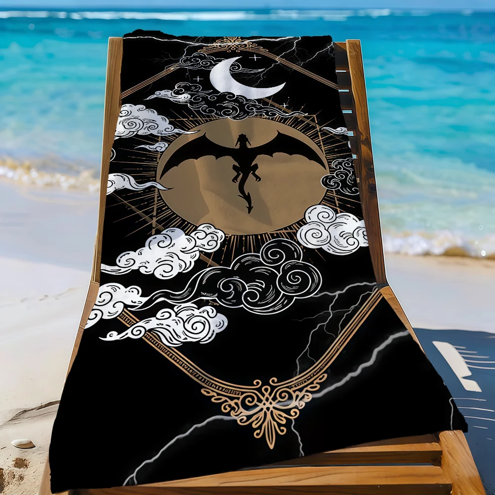 Book Fourth Wing Towel Quick Drying Beach Towels Are Suitable For Swimming Pools Camping Yoga And The Gym