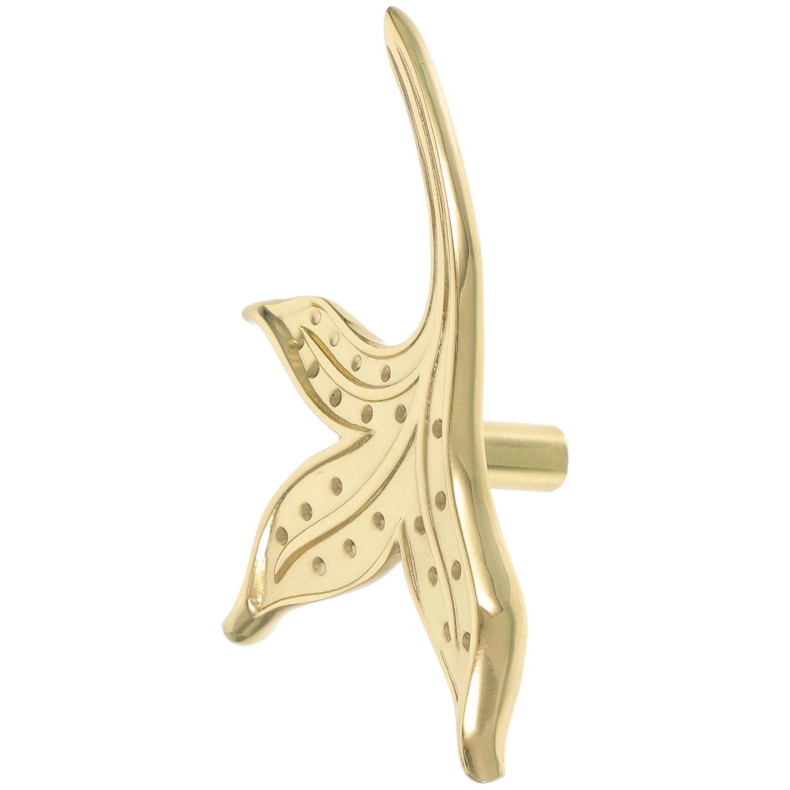 

Brass Leaf Drawer Pulls Vintage Style Cabinet Handles Decorative Door Pulls for Dresser Wardrobe Cupboard Nightstand