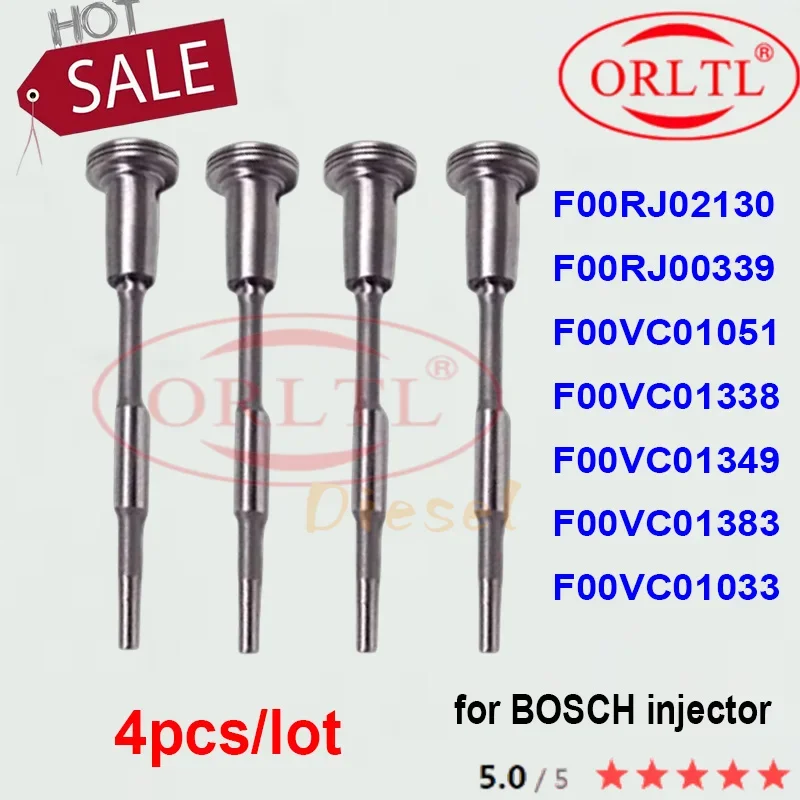 Common Rail Valve FOORJ02130 FOORJ00339 FOOVC01051 FOOVC01338 FOOVC01349 FOOVC01383 FOOVC01033 for BOSCH injector 4PCS