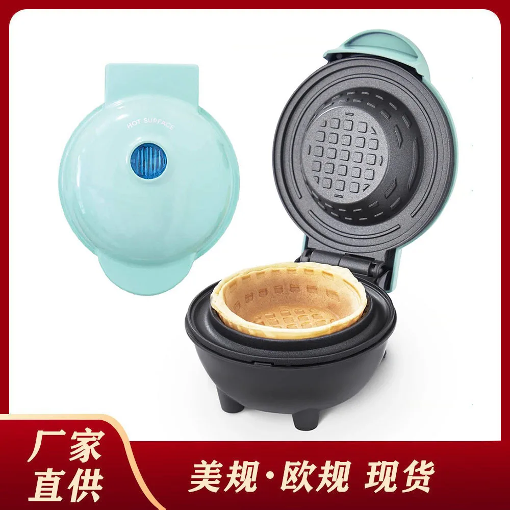 American standard 110V waffle maker, household breakfast machine, egg tart machine, ice cream machine, egg roll machine