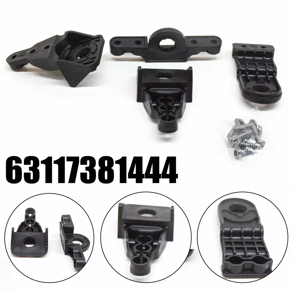 High Black Abs HeadLight Bracket Repair Kit For BMW For X5 For X6 2014-19 OEM 63117381444 Replacement Car Accessories Wholesale