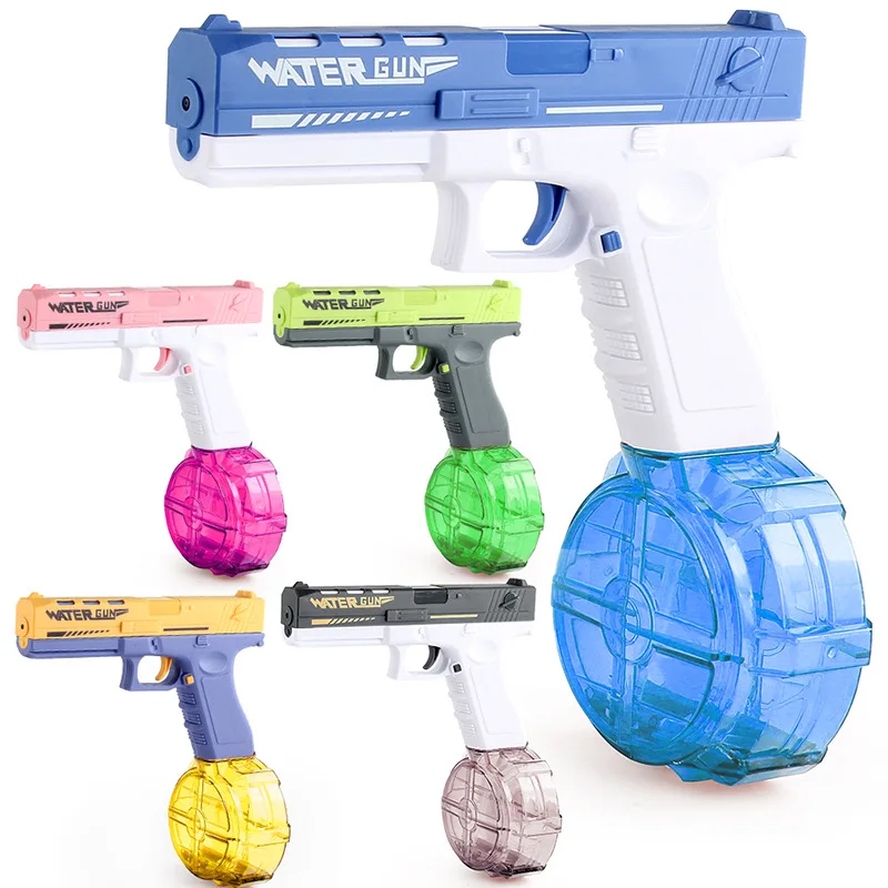 مسدس مياه كهربائي للأطفال والكبار ، آلي بالكامل ، ألعاب ممتعة خارجية ، هدايا شاطئ ، موديل جديد ، 5 ألوان ، أو #4
