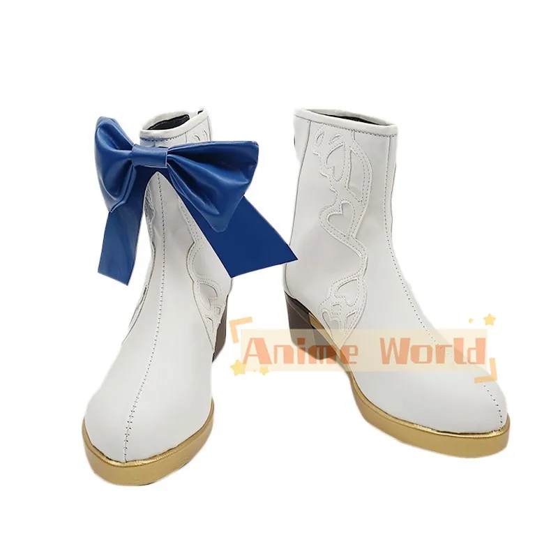 Gioco Anime Umamusume Pretty Derby Fine Motion Scarpe Cosplay Stivali Bambini adulti Accessori per costumi da festa di Halloween Puntelli