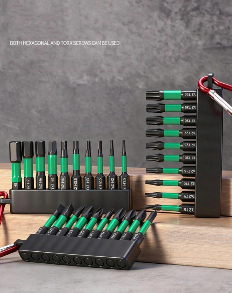 Hex Head Allen Wrench Screwdriver Bit Set Magnetic Phillips 