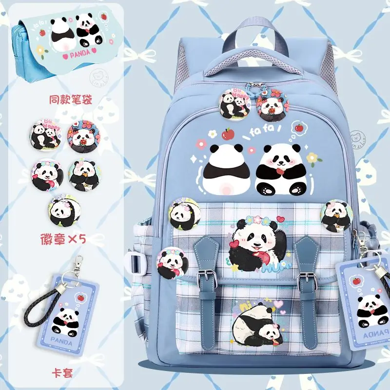 

Национальное сокровище панда школьный рюкзак милый популярный студенческий рюкзак национальный тренд Интернет знаменитости повседневный модный подарок для путешествий