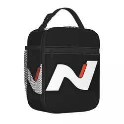 N P-Performances Lunch Bag For Adult Car H-Hyundais Lunch Box Fun School Cooler Bag Portable Oxford Thermal Tote Handbags