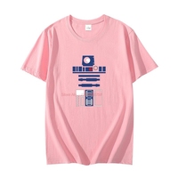 Summer Cotton T-shirt R2d2 cool graphic t shirts Unisex Harajuku short sleeve t-shirts Oversized t-shirt Summer Men's clothing