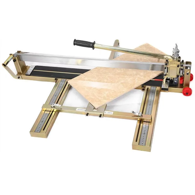 Industrial Equipment Manual Tile Cutter 800 1000 1200mm High Precision Push Pull Knife For Floor Wall Ceramic Tile Cutting Tool