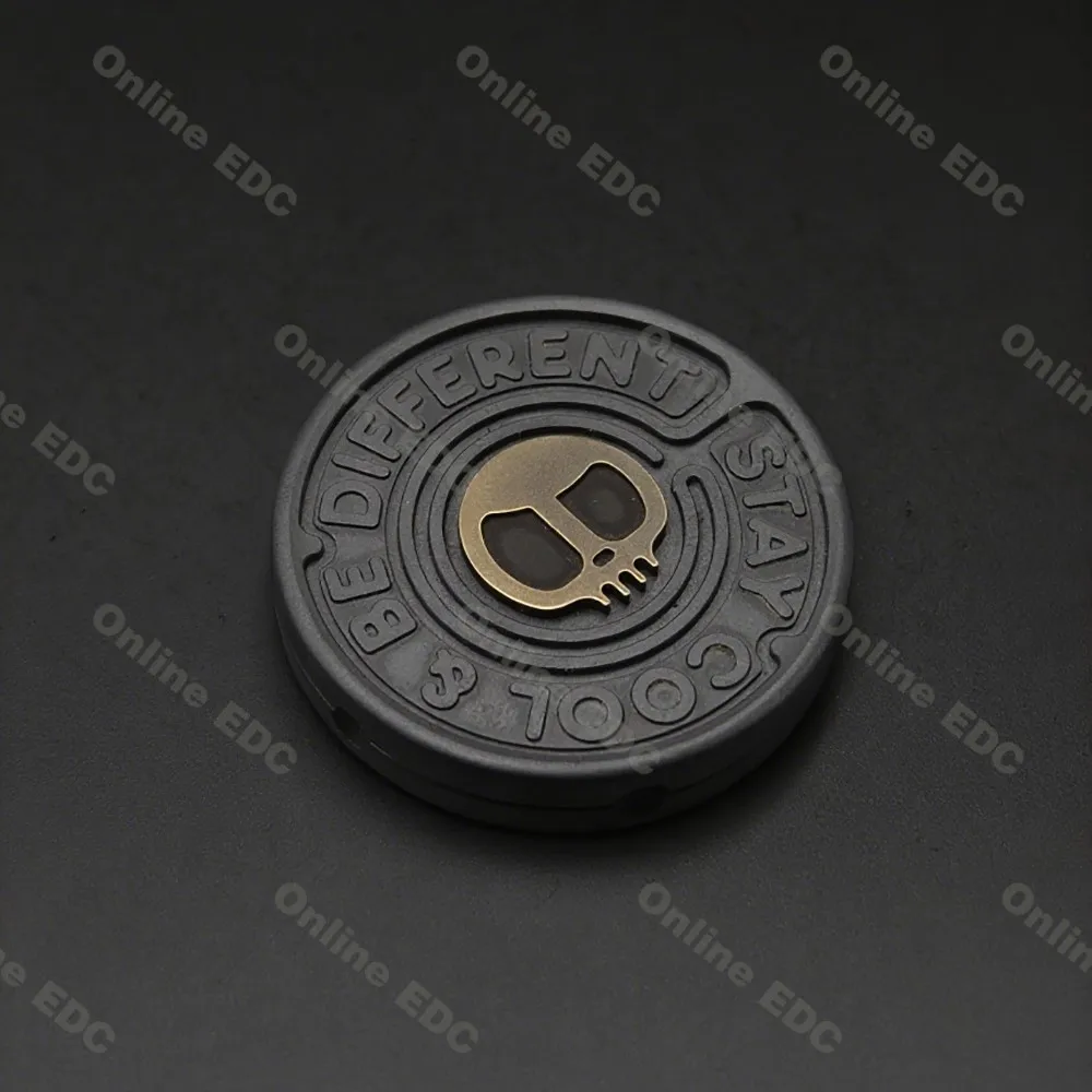 Used EDC Toys LAUTIE Sam Haptic Coin Zirconium Stress Relief Toy Fidget Toys For Adults Portable Office Desk Toy Out Of Print