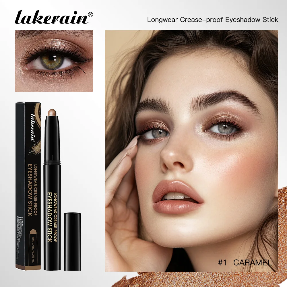 New 10 Colors Cream Eye Shadow Stick Matte & Pearlescent Gradient Natural Contour One Touch Lazy Eye Shadow Pen