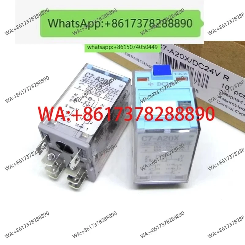 C7-A20X C7-X10 Relay 24VDC 230VAC 220VDC -- Electronic Components & Devices