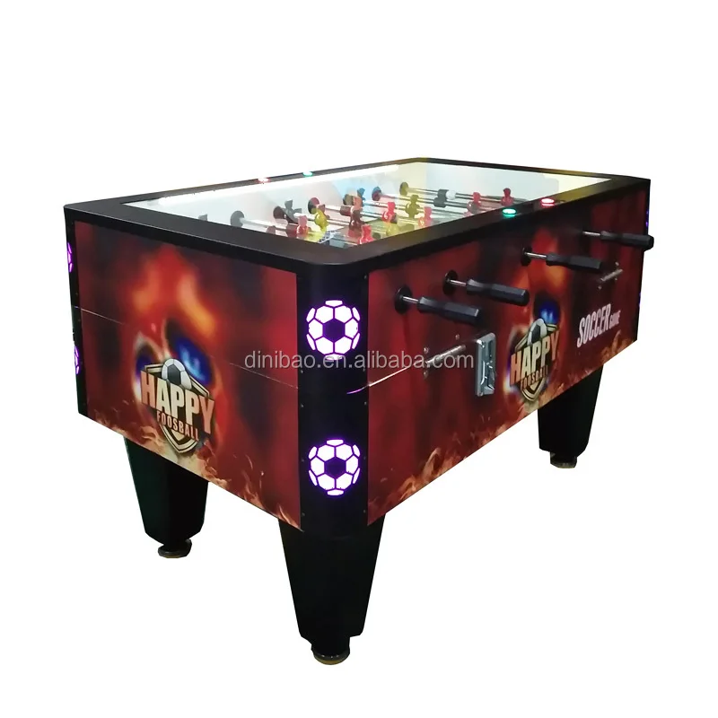 New Amusement Product Coin Operated Eletronic Soccer Table Football Table Foosball Table For Sale