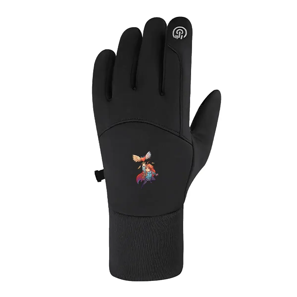 

Girl Reaching for Winged Strawberry Autumn Winter Cycling Gloves Outdoor Hiking Skiing Riding Motorbike Gloves