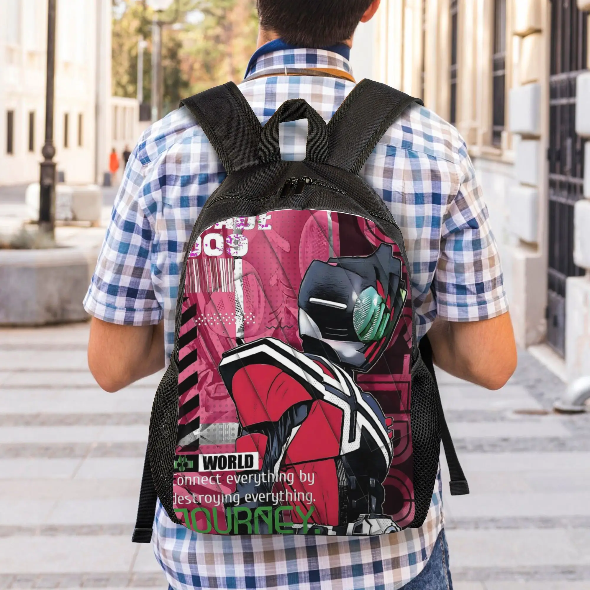 

Back to school season Kamen Rider 20 Rucksack BANDAI Office Workers Personalised Backpack