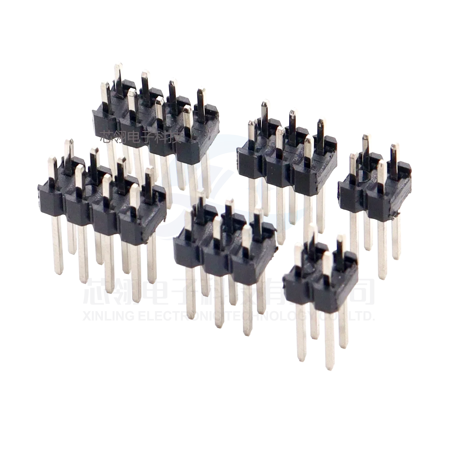 20/100/500 قطعة مزدوجة غرزة مستقيم دبوس 2.54 مللي متر إبرة طول 13 مللي متر 2 3 4 5 6 7 8 10 30 40P مقرنة بالجملة